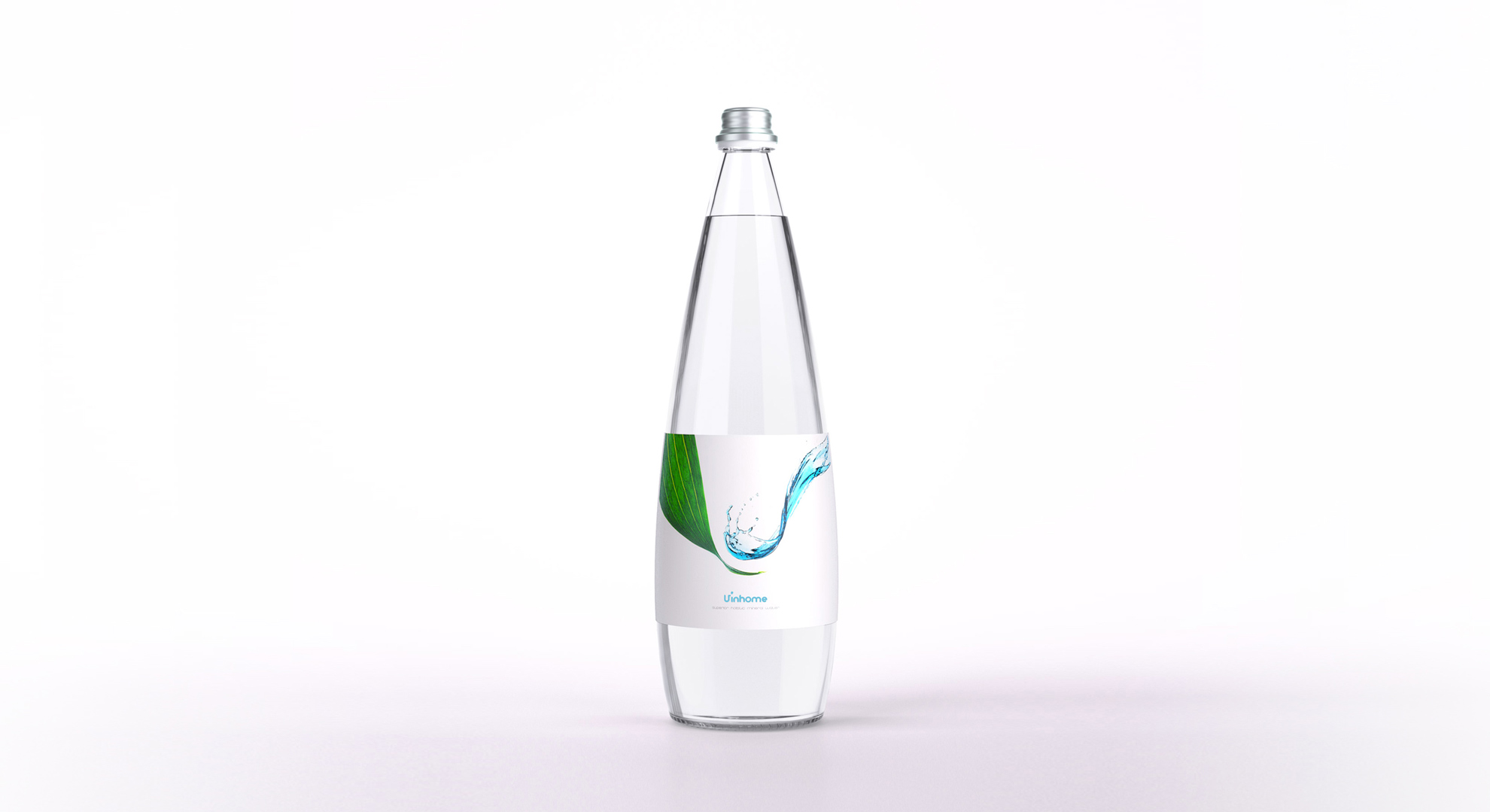 Uinhome mineral water pack and corporate image